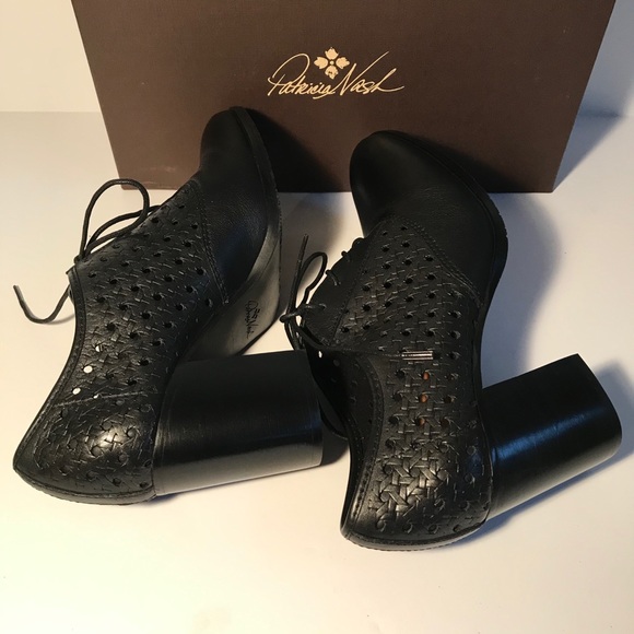 Patricia Nash Shoes Patricia Nash Parma Heeled Laceup Oxfords Shoes Poshmark